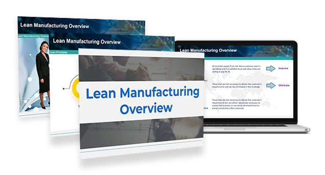 Lean Tools Basics E-learning Training and Certification